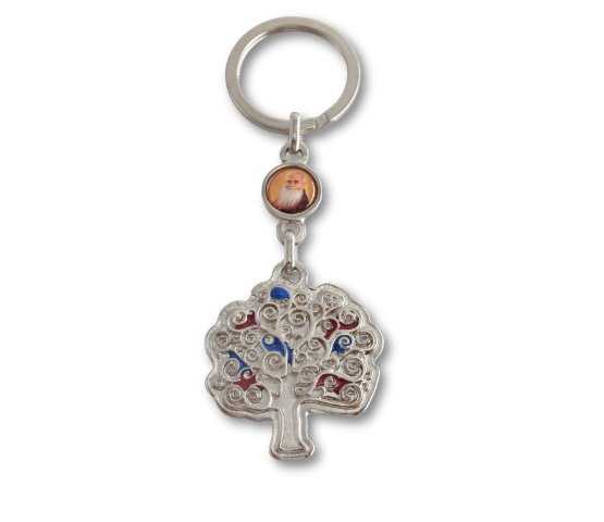 LLAVERO METAL ARBOL VIDA